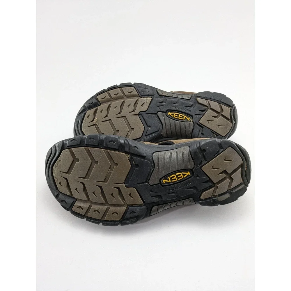 Mens Keen Newport Waterproof Brown Leather Hiking Sandals 110220-BISN Size 13